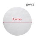 Round Parchment Paper 100pcs Circle Baking Liners Non-Stick Pre-cut 100 Pack