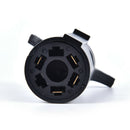 12V 7 PIN Plug Adapter 7-pin 7 Way Trailer Towing Blade Round Plug OZ