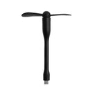 6PCS Type C USB-C Flexible Mini Cool Fans Micro C Portable Dock Cool KOJ