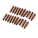 20pcs Carp Spring Inline Fishing Feeder Coarse Bait Fishing Tackle Cage