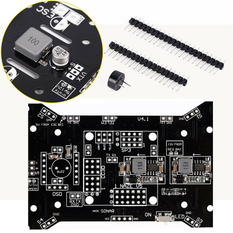 Profession PDB Power Distribution Board for NAZE32 CC3D OSD QAV250 Accessory