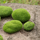 10x Mini Artificial Moss Balls Moss Stones Grass Turf Stones Fairy Garden H