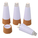 7-color LED cap lights USB LED Light Cork To Wine Bottle White