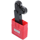 26mm Dia Dual Wheels 2.0mm Pitch Linear Knurl Knurling Tool