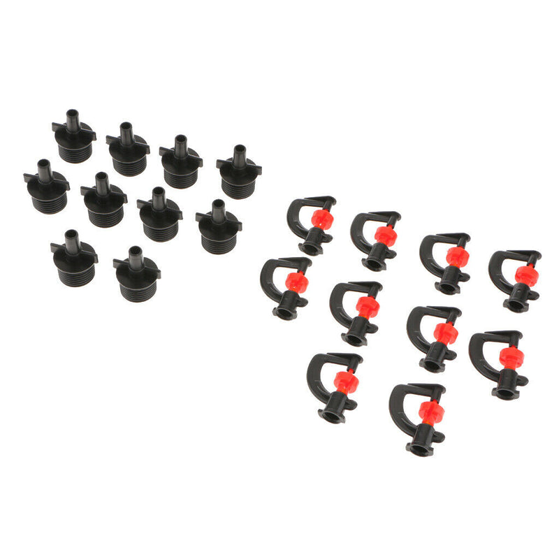 10pcs G-Type Watering Sprinkler Head Rotatable Garden Nozzle Equipments