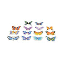 50x Butterflies Wedding Birthday Wafer Paper Cupcake Cake Toppers S Hn