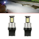 2x White T20 7440 W21W WY21W Led Bulb Turn Signal Lights Canbus 3030 Brake Light