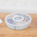 Double-Layer Snack Candy Storage Box with Lid Christmas Gift Wedding Party