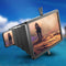 14 inch Phone Screen Magnifier Bracket Movie Display Amplify Holder (Black) A#S
