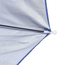Anti-Rain Elastic Band Head Umbrella Hat Outdoor Sunscreen Tool(Royal Blue)