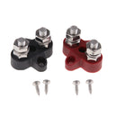 Pair Buss Bar Heavy Duty M8+M8 Terminal Positive Bus Bar Terminal Block Boat