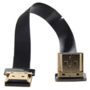 Fpv Hdmi Male To Up Angled 90D Hdmi Male Hdtv Fpc Flat Cable For Fpv Hdtv M