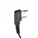 Two Way Radio Earpiece w/ Mic Covert Acoustic Tube Transparent Headsets