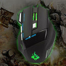 5500DPI A908 Wired LED Optical Gaming Mouse Fire Button 7Keys for PC Laptop