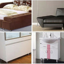Metal Furniture Legs Sofa Couch Chair Bed Ottoman Cabinet Legs 10cm Black