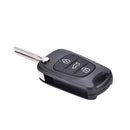 Remote Folding Key Shell Case 3Buttons Fob For Hyundai I20 I30 IX35 I35 Uncut FT