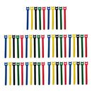 50pcs Nylon Fastening Cable Securing Straps Hooks Fastening Cable Ties
