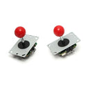 DIY Handle 8 Way Arcade Joystick Kits 5 Pin 24mm/30mm Push Button Replaceme C5K6
