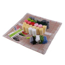Embroidery Flowers & Cat Latch Hook Rug Kits for Beginners Adults 43x43cm