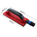 1 Pcs 300x80Mm Sanding Block Hand Dust Extraction Sanding Grinding Sponge B