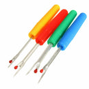 4 x Plastic Handle Craft Thread Cutter Seam Ripper Stitch Unpicker Sewing Tool
