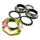 6Pcs Steering Rod Fork Bearings Kit Fits for Yamaha PW50 1981-2013 Rod Fork