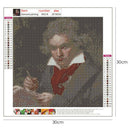 5D DIY Full Drill Diamond Painting Portrait Embroidery Craft Kit (WX176)