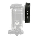 58mm Filter Adapter Ring + UV Filter w/ Cover for GoPro Hero 5 Housing Case