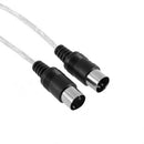 USB IN-OUT MIDI Interface Cable Converter PC to Music Keyboard Adapter Cord 3C
