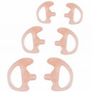 6Pieces Silicone Soft Ear Bud For Covert Acoustic Tube Earpiece For  2 Way Radio