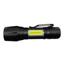 T6 LED COB Flashlight 3 Modes USB Rechargeable Telescopic Zoom Torch Lamp Light