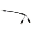 2 pcs Audio Splitter Y Cable 1 Male to 2 Female M/F 3.5mm Earphone Headphone