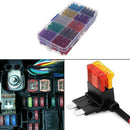 100pc 2A-35A ATC ATO APR ATS Car Blade Fuses Assortment Auto Motorcycle SUV Fuse