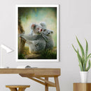 5D DIY Full Drill Diamond Painting Cute Koala Cross Stitch Decor (LG055)