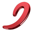 Y-12 Wireless Bluetooth Earphone Bone Conduction Earhook Headphone (Red)