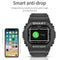 K16 Smart Watch IP68 Waterproof Heart Rate Monitor Fitness Tracker (Black) A