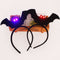 Halloween LED Bat Light up Headband Hair Band Headwear Bar Party Props Efficient