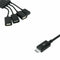 4 Port Micro USB Power Charging OTG Hub Cable For Android Tablet