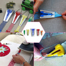 5 Size Fabric Bias Tape Maker Tool Sewing Quilting 6mm 9mm 12mm 18mm 25mm Kit