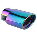 Automobile Universal Modified Tail Pipe End Throat Muffler Stainless Steel