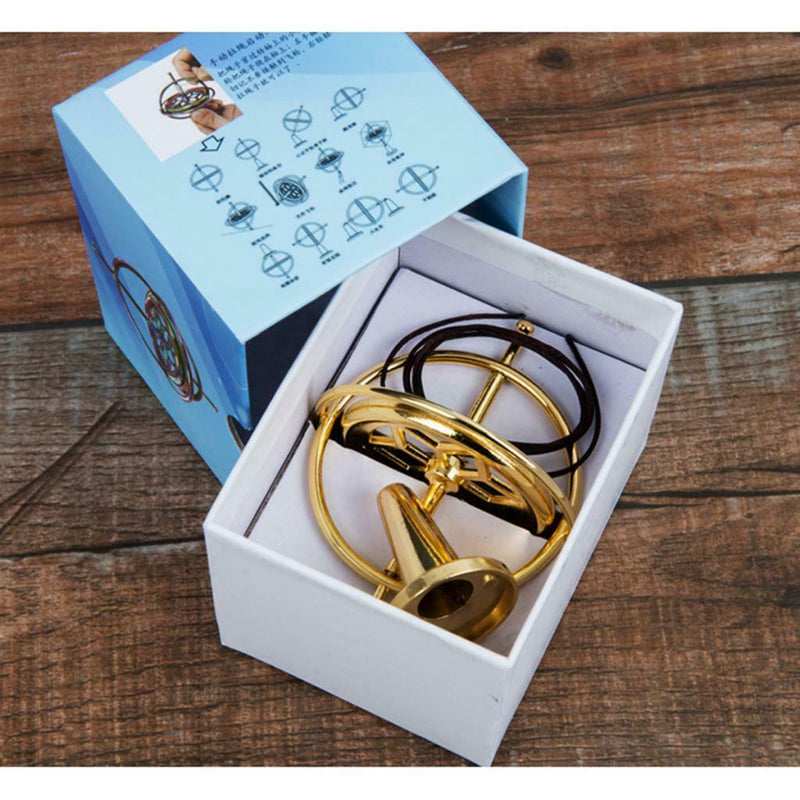 Metal Finger Gyroscope Finger Spinner Finger Gyro Traditional for Kids