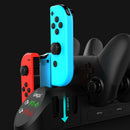 Fit for Nintend Switch Joy-Con Pro PG-9187 6 in 1 Charger Bracket Console Base