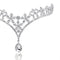 Rhinestone Band Bridal Tiaras And Crowns Princess Prom Crown Headband Wedding Bj