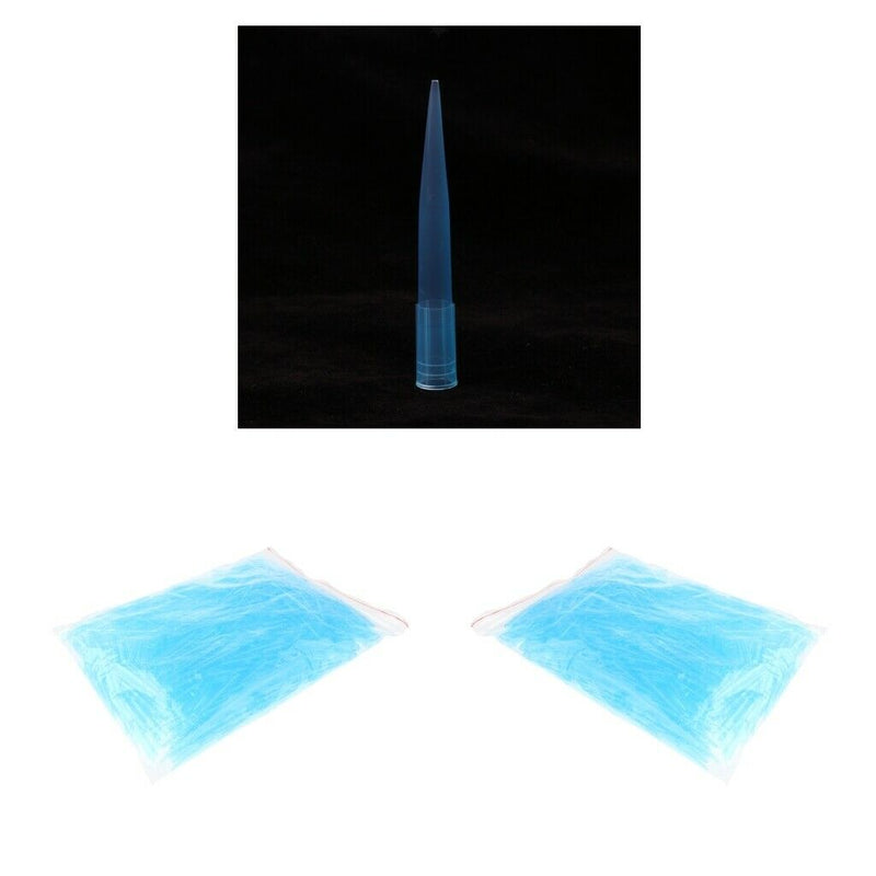 1000Pieces 1ml/1000Ã‚ÂµL Lab Liquid Pipette Tips for DragonMed PP Material