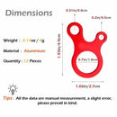 Aluminum Alloy Cord Adjuster Tent Tensioners Rope Adjuster for Tent Hiking  Y5W5