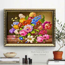 Flowers Diamond Painting Embroidery Full Drill DIY Cross Stitch Decor