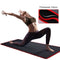 10Mm Thick Non-Slip Yoga Mat Nbr Fitness Pilates Mat Anti-Tearing Edge Begi O2O5