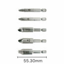5Pcs Screw Extractor Drill Bit tool Broken Damaged Bolt Remover set Newest Use