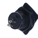 R13-402A Black 2Pin ON-ON Maintained 2Position SPDT Round Toggle Switch J Kw