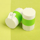 1Pc Pill Crusher Grinder Splitter Divider Cutter Storage Case Container Box BX